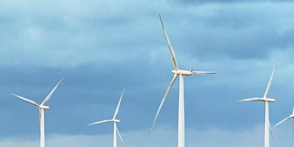 . EDF's Teesside wind farm off England.