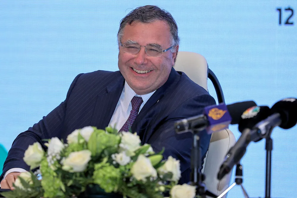 Assets sold: TotalEnergies chief executive Patrick Pouyanne.