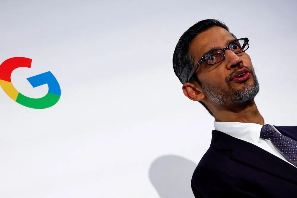 Alphabet-sjef Sundar Pichai.