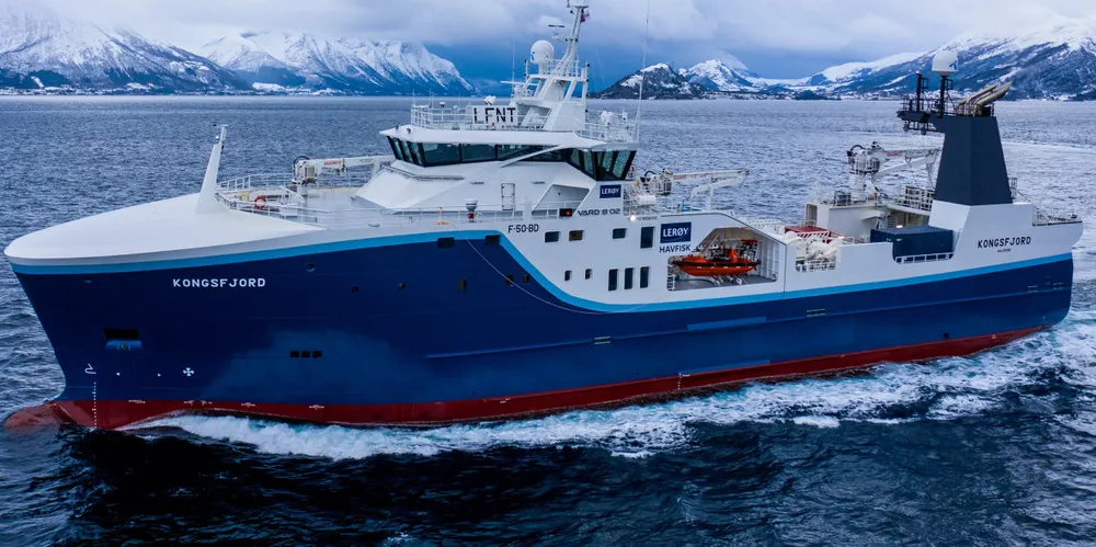Leroy Havfisk's trawler fleet has caught nearly 3,500 metric tons less cod this year than last year.