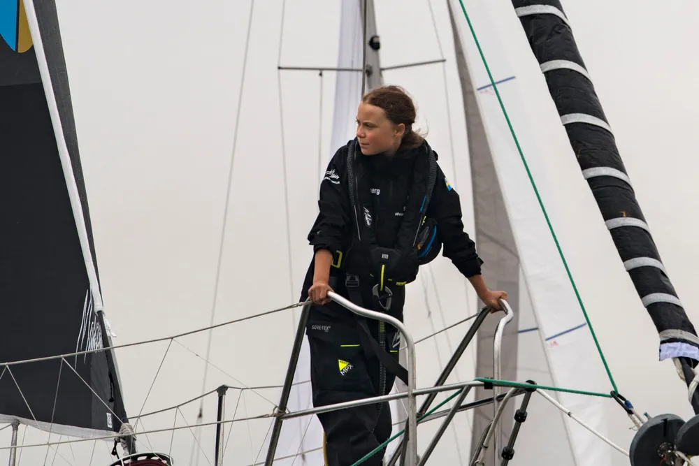 Climate activist Greta Thunberg.