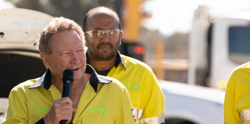 Mining billionaire Andrew Forrest.