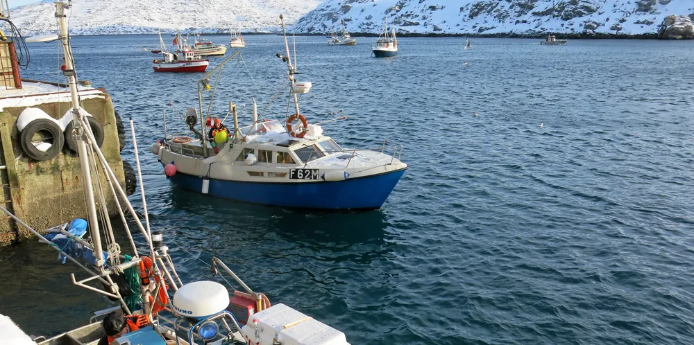Nytt fiskeriforetak i Havøysund. Her ved Tobø Fisk i Havøysund.
