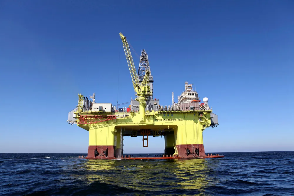 Accident: the drillpipe was accidentally sheared when the blow out preventer was activated on the COSL Prospector