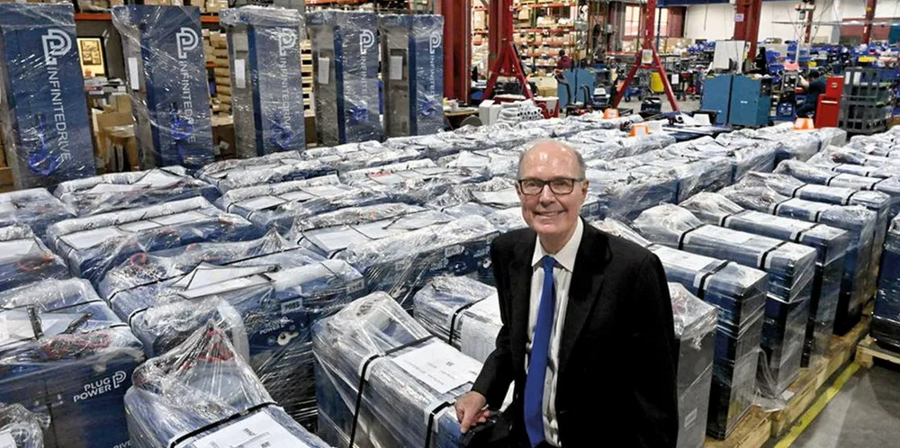 Plug Power CEO Andy Marsh.