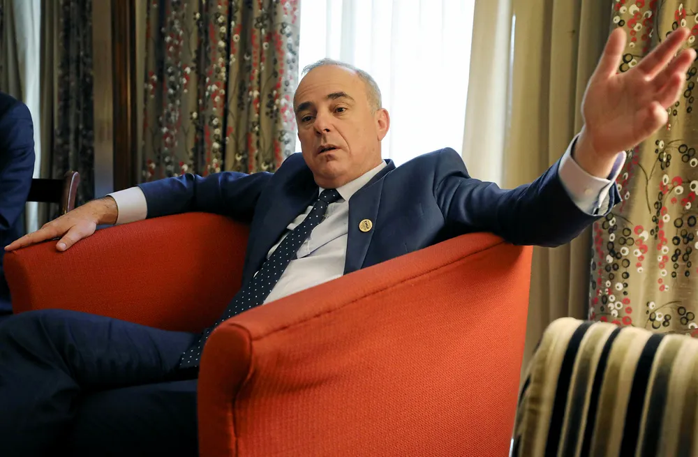 Pipeline backer: Israeli Energy Minister Yuval Steinitz