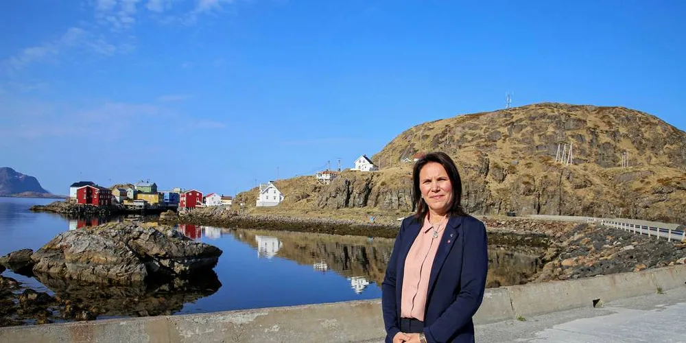 Karianne Bråthen (Ap), ordfører Øksnes kommune i Nordland.Foto: Silje Helene Nilsen