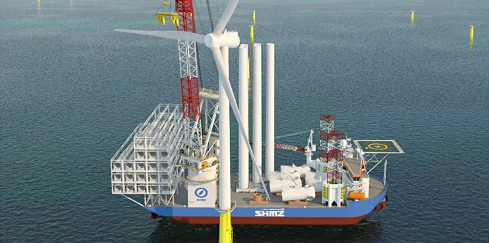 A rendering of the Shimizu vessel.