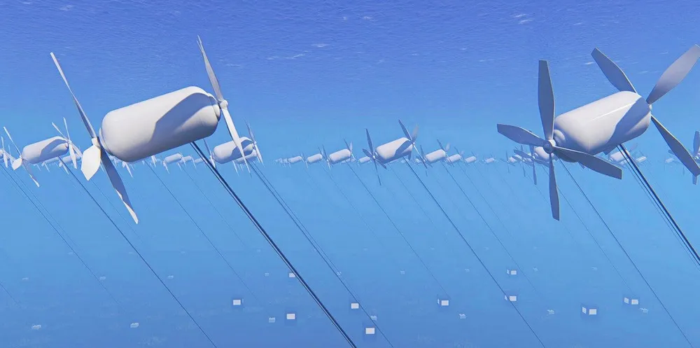 A rendering of OceanBased Perpetual Energy's Gulf Stream project.
