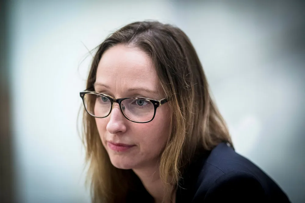 Sjeføkonom Kjersti Haugland i DNB Markets tror ikke vi får en ny eurokrise. Foto: Gunnar Blöndal