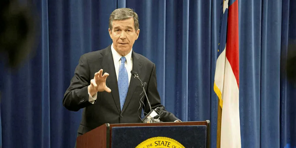 North Carolina Governor Roy Cooper. Pic: governor's office