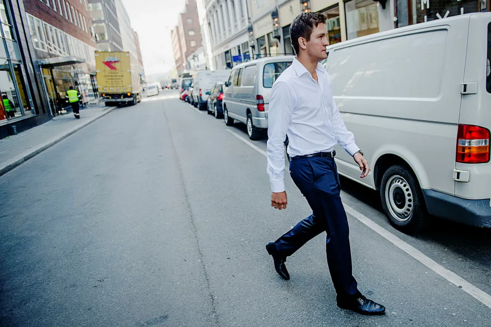 Carl Edvard Endresen er sjef for Uber i Norge. Foto: Hampus Lundgren
