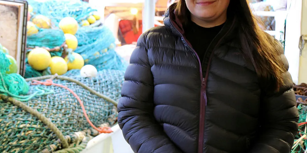 TA GREP: Aps fiskeripolitiske talskvinne, Cecilie Myrseth, mener fiskeriministeren må ta grep i konflikten som utspiller seg i Breivikfjorden.