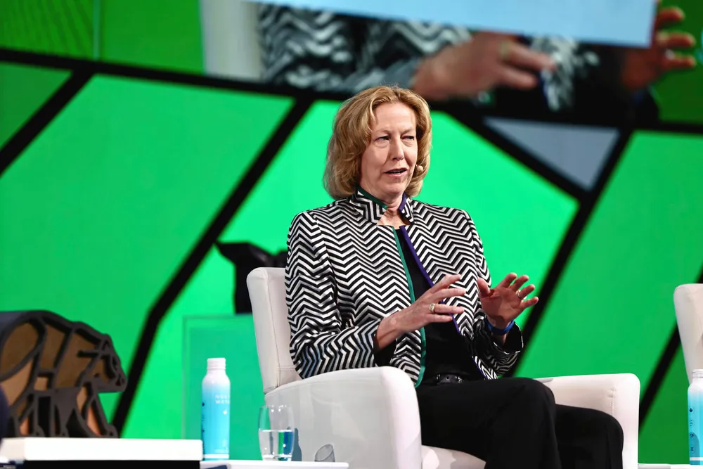 Hands full: Woodside Energy chief executive Meg O'Neill