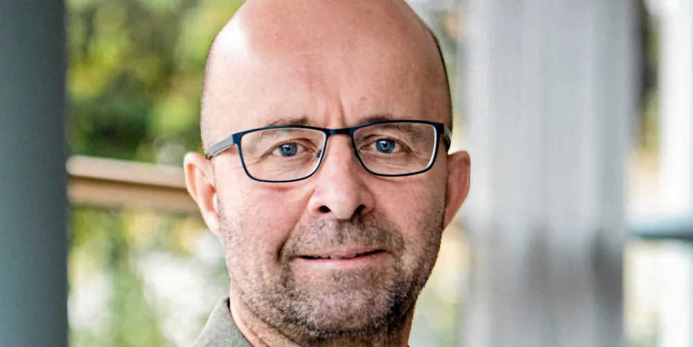Big Akwa CTO Per-Johan Ahlzen is involved in the company's work to a 6,000 metric ton rainbow trout farming facility in Ange in northern Sweden.