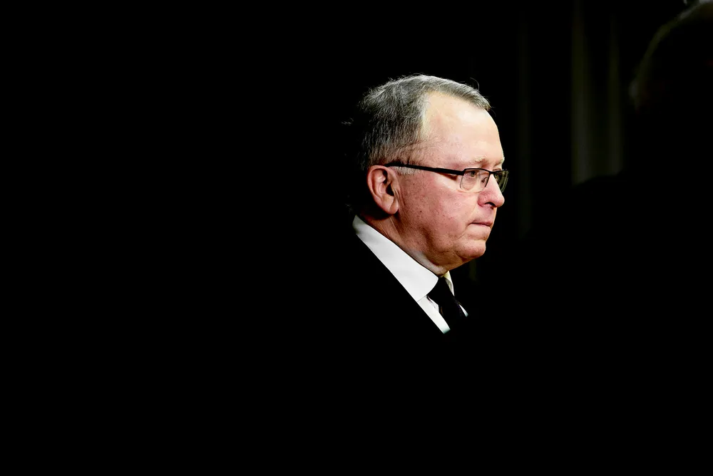 Statoil og konsernsjef Eldar Sætre sendte Oslo Børs til ny toppnotering torsdag. Foto: Mikaela Berg