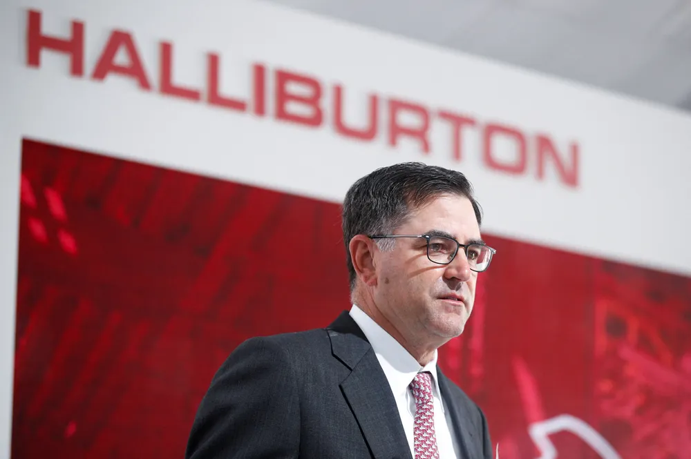 Halliburton chief executive Jeff Miller.