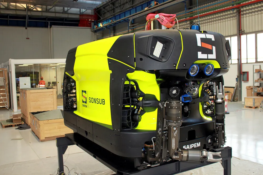 Rady for action: the Hydrone-R subsea intervention drone