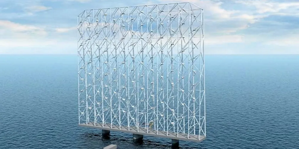 The futuristic Wind Catcher.