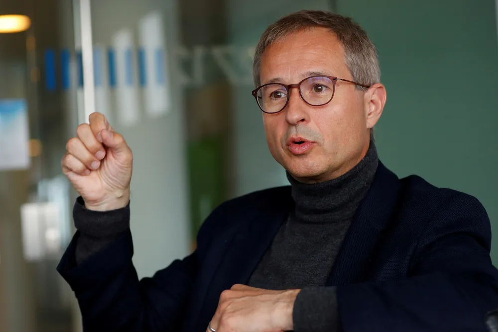 Optimism: Austria's OMV chief executive officer Alfred Stern