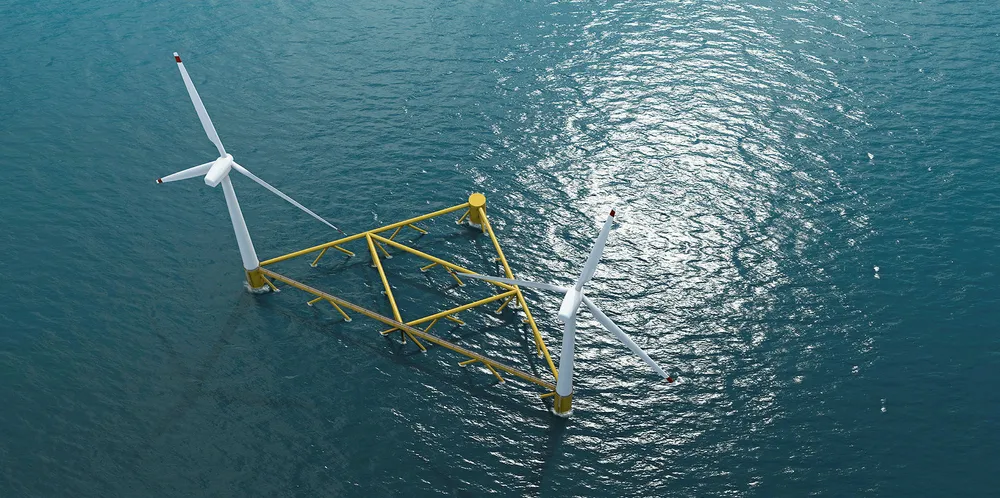 The Hexicon floating offshore wind system