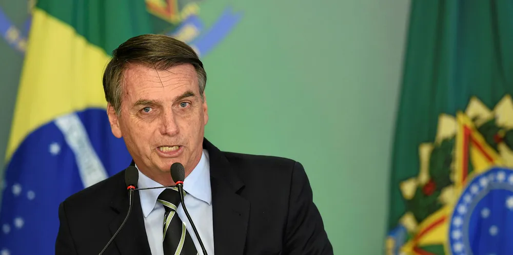 Brazilian President Jair Bolsonaro.