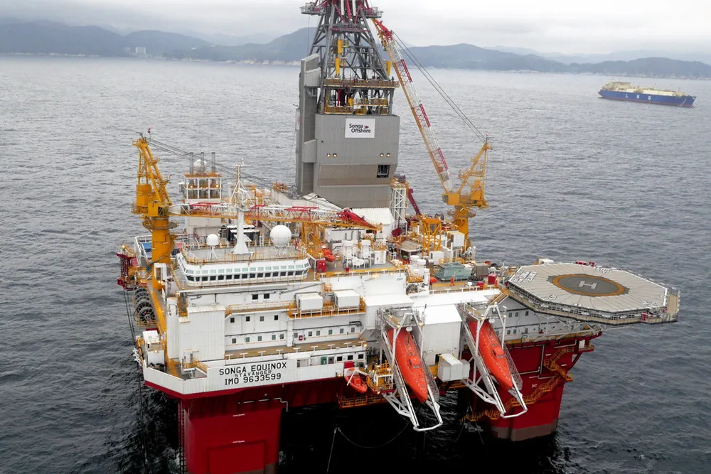 Currently laid up in Norway: the Transocean Equinox