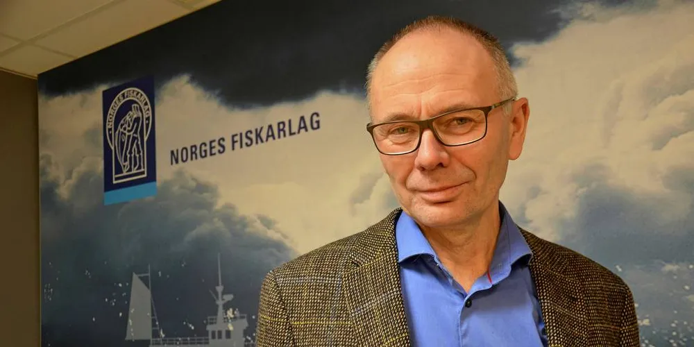 IKKE FORNØYD: Kjell Ingebrigtsen, leder i Norges Fiskarlag, mener at miljøhensyn ikke blir tilstrekkelig ivaretatt med trafikklyssystemet for vekst i oppdrettsnæringen.Foto: Jan-Erik Indrestrand, Norges Fiskarlag