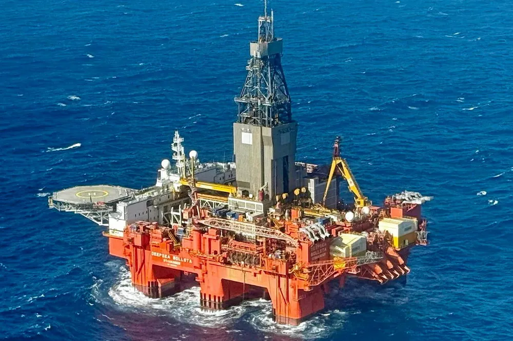 The Deepsea Bollsta working in Namibia