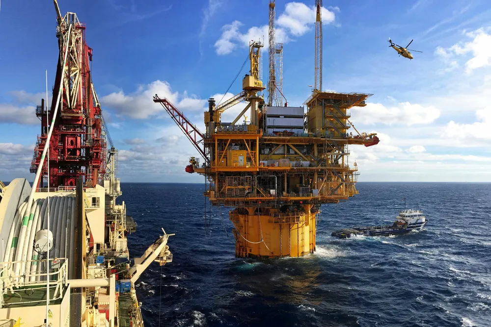 Tie-back: Taggart will be tied back to the Williams-operated Devils Tower spar in the US Gulf