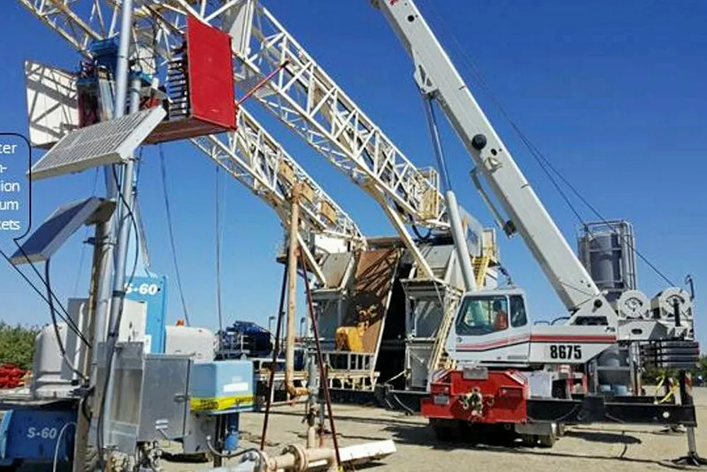 Onshore flows: the Dempsey 1-15 well