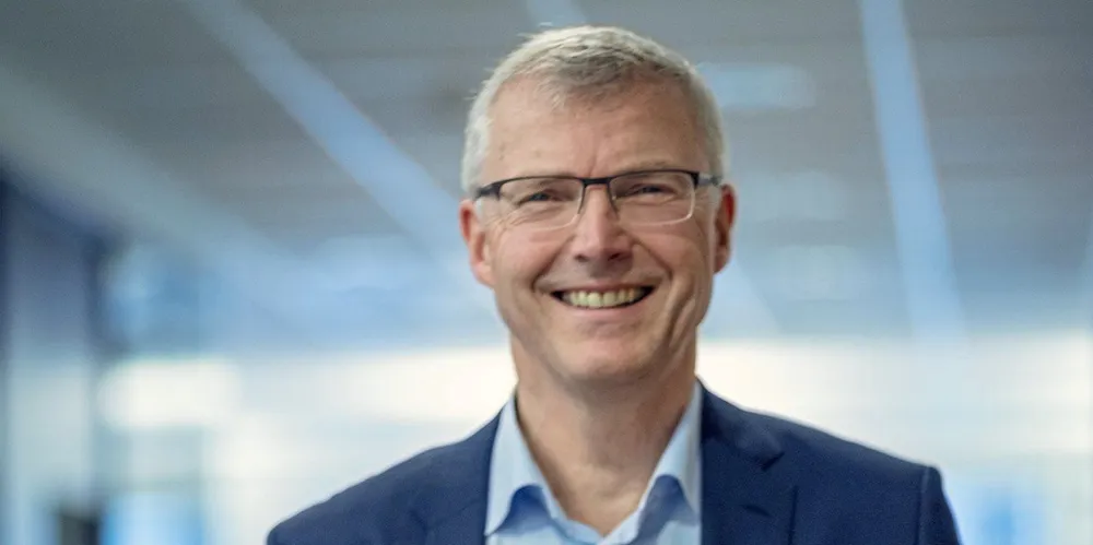 Konsernsjef Øistein Andresen i Eidsiva kunne i dag legge frem gode tall for tredje kvartal 2021.