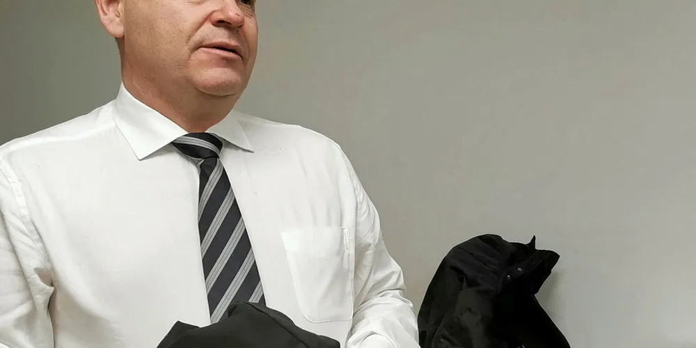 Advokat Ronny Lund forsvarer Rimfrost i rettssaken om krillpatentet i Frostating lagmannsrett.
