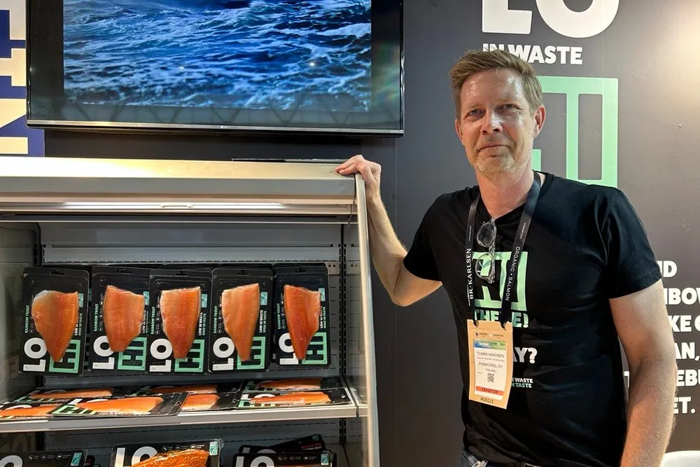 Finnforel Chief Technology Officer Tommi Makinen: "As a human race, we have all the solutions to feed the whole population, but some have not yet reached industrial scale."