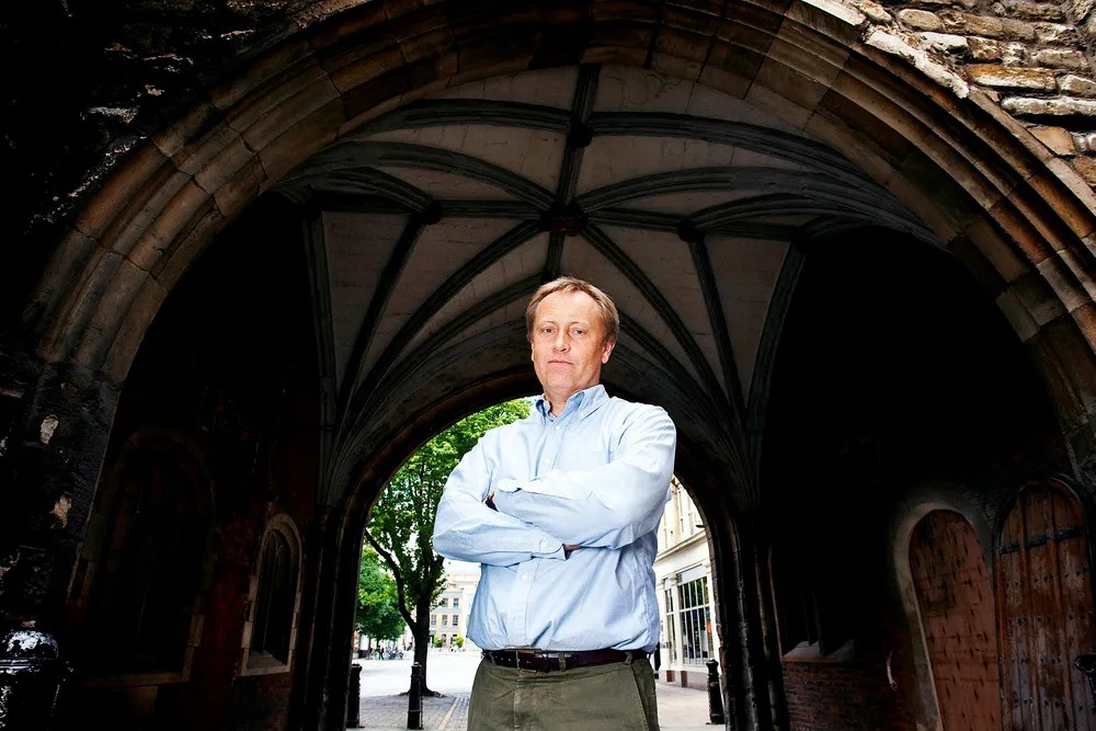 Tidligere stjerneanalytiker Mads Asprem og hans selskap har havnet i konflikt med investor Edvin Austbø og Nordic Property Holding om 13,8 millioner kroner. Bildet er tatt i 2010. Foto: Jeff Gilbert