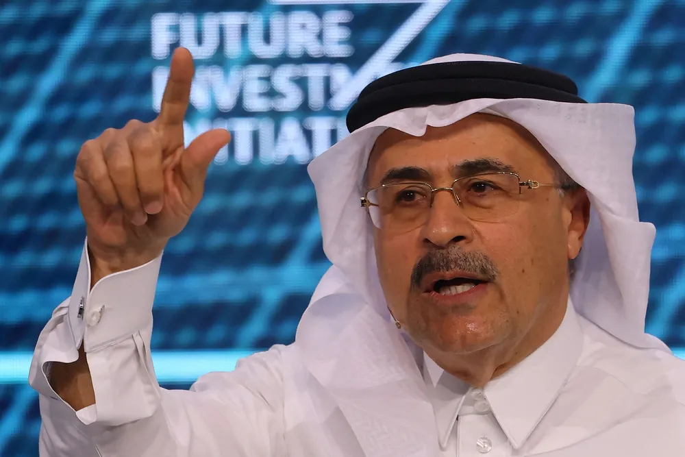 Aramco chief executive, Amin Nasser.