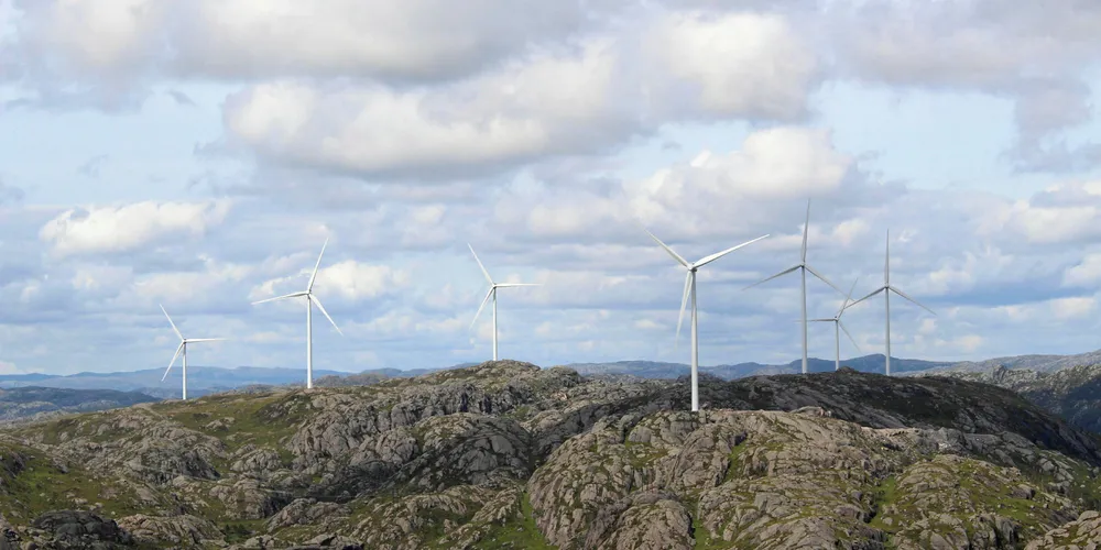 Tellenes wind farm in Norway