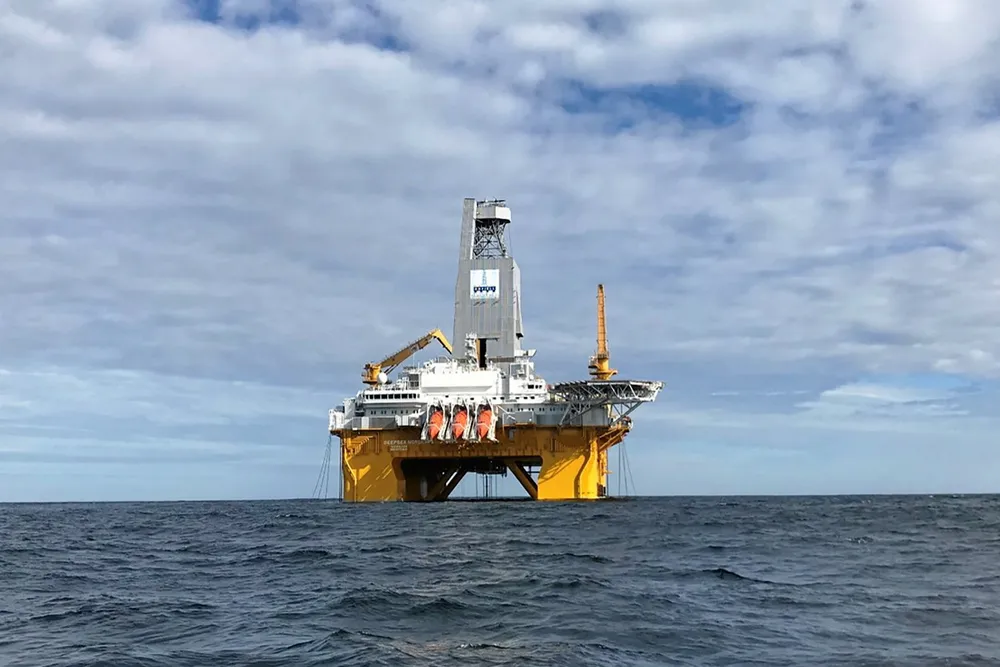 The Deepsea Nordkapp rig drilled the Rumpetroll South wildcat offshore Norway.