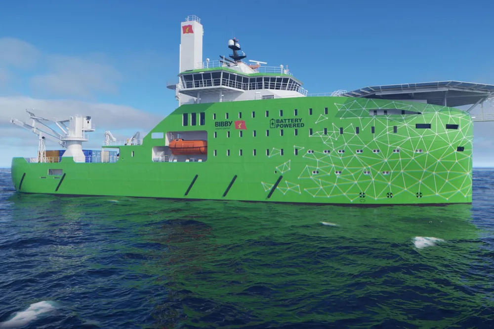 Fartøyet er en elektrisk vindmølle konstruksjonsfartøy som skal bygges ved skipsverftet Astlleros Armon i Spania for reder Bibby Marine Ltd.