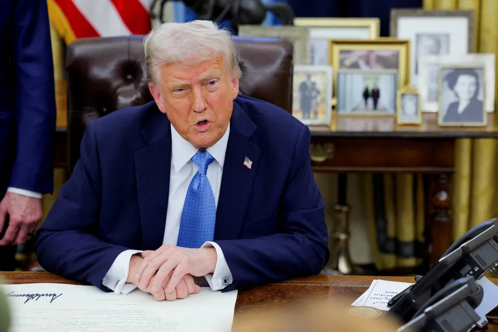 US President Donald Trump