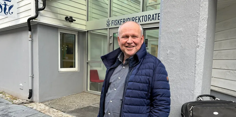 Valter Rasmussen i Fiskarlaget er enig i at lodda først og fremst skal være mat for annen fisk.