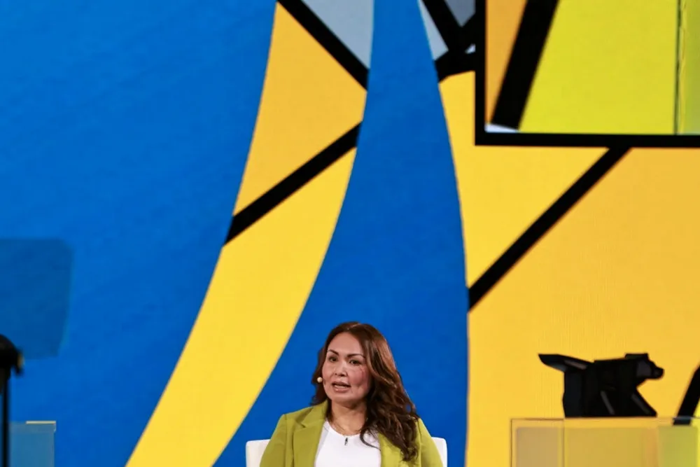 Crystal Smith, chairwoman of the First Nations LNG Alliance, spoke at LNG2023 about the Cedar LNG project’s progress.