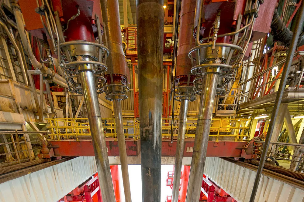 Transocean Spitsbergen drilling at Wisting in the Barents Sea off Norway - Transocean Spitsbergen