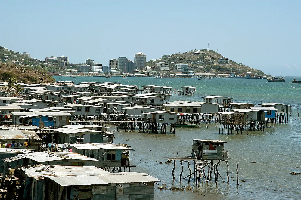 Nearby: Papua New Guinea’s capital city Port Moresby