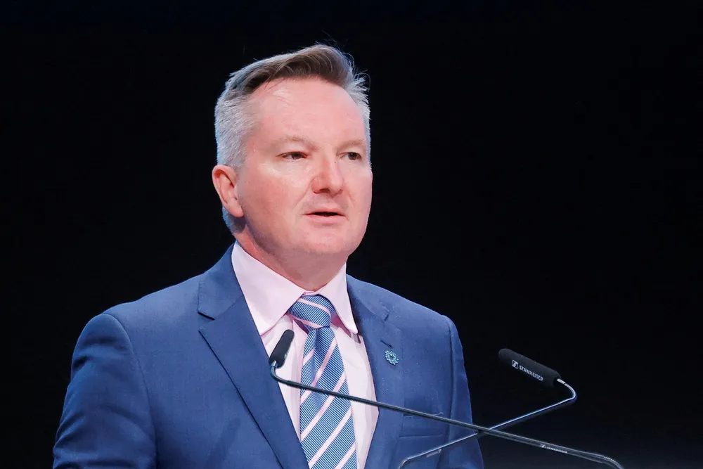 Australia's Minister for Climate Change and Energy, Chris Bowen.
