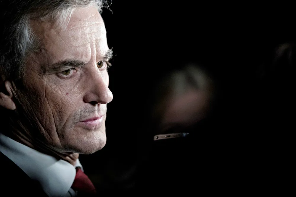 – Skatteparadis er et problem, sier Ap-leder Jonas Gahr Støre. Foto: Aleksander Nordahl