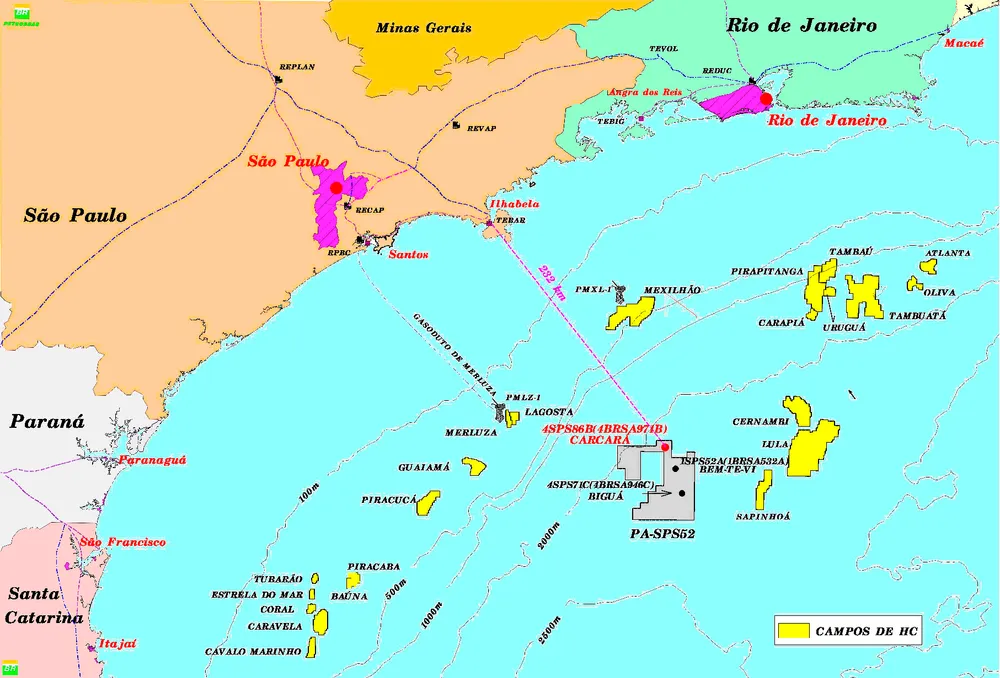 Carcara: New oil samples were found at depths of up to 5910 metres.