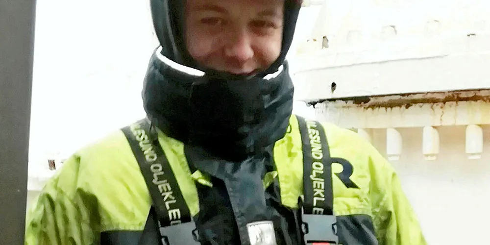 SKUFFET: Adrian Aune var en av flere fiskere på «Hunter», som opplevde at sikkerheten ikke var godt nok ivaretatt på snøkrabbebåten.