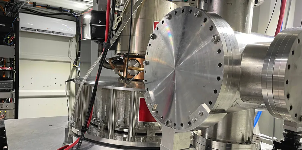 Quaise plans to use a gyrotron, pictured, to vaporise rock as it drills deep into the Earth's crust.
