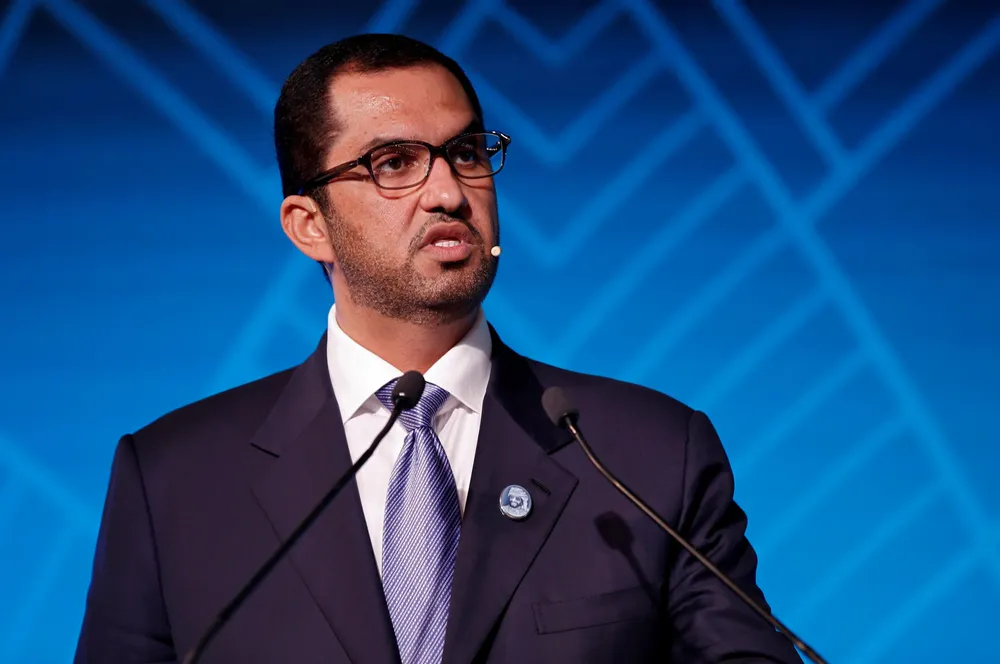 Adnoc chief executive Sultan Ahmed Al Jaber.
